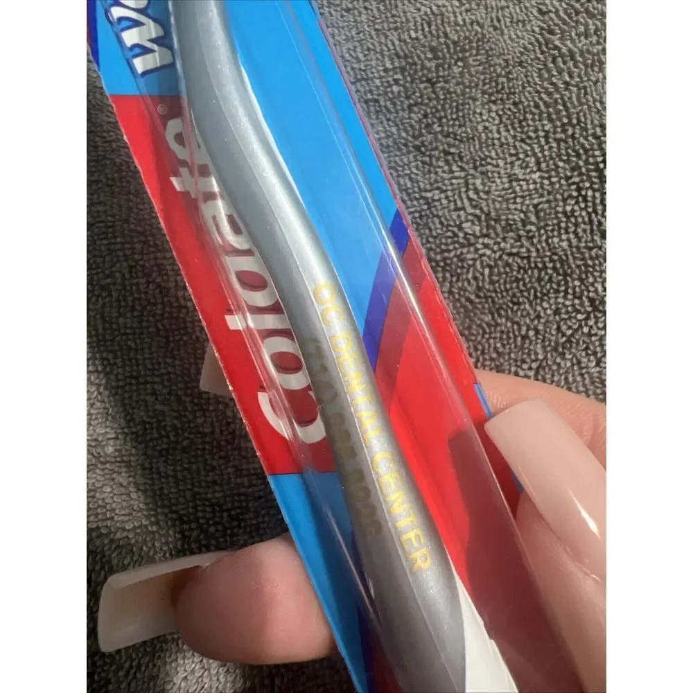 Colgate Wave Toothbrush Soft Compact Head Comfort Fit Curved Bristles Colors NOS